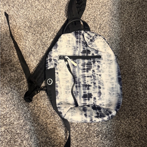 Handbags - Stylish Black and White Backpack